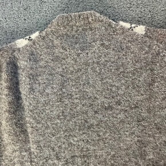 Vintage Windsor Shirt Company Shetland Wool Argyle Knit Crewneck Sweater Size L - Picture 8 of 10